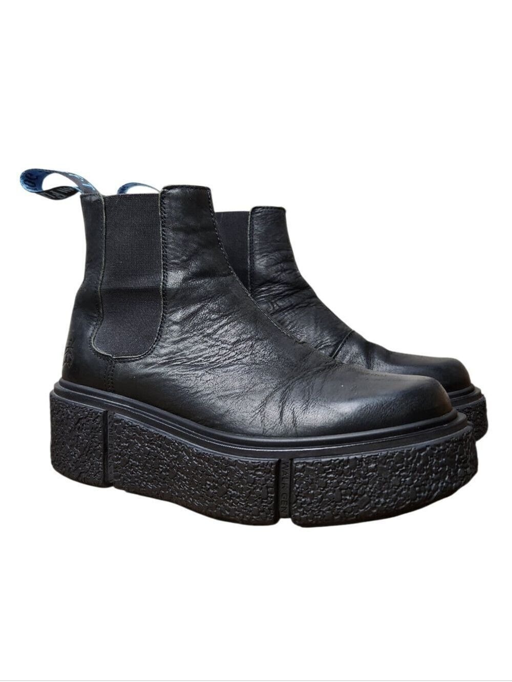 JOHN FLUEVOG Space Edition Piccolomini Platform Chelsea Boots Size 6